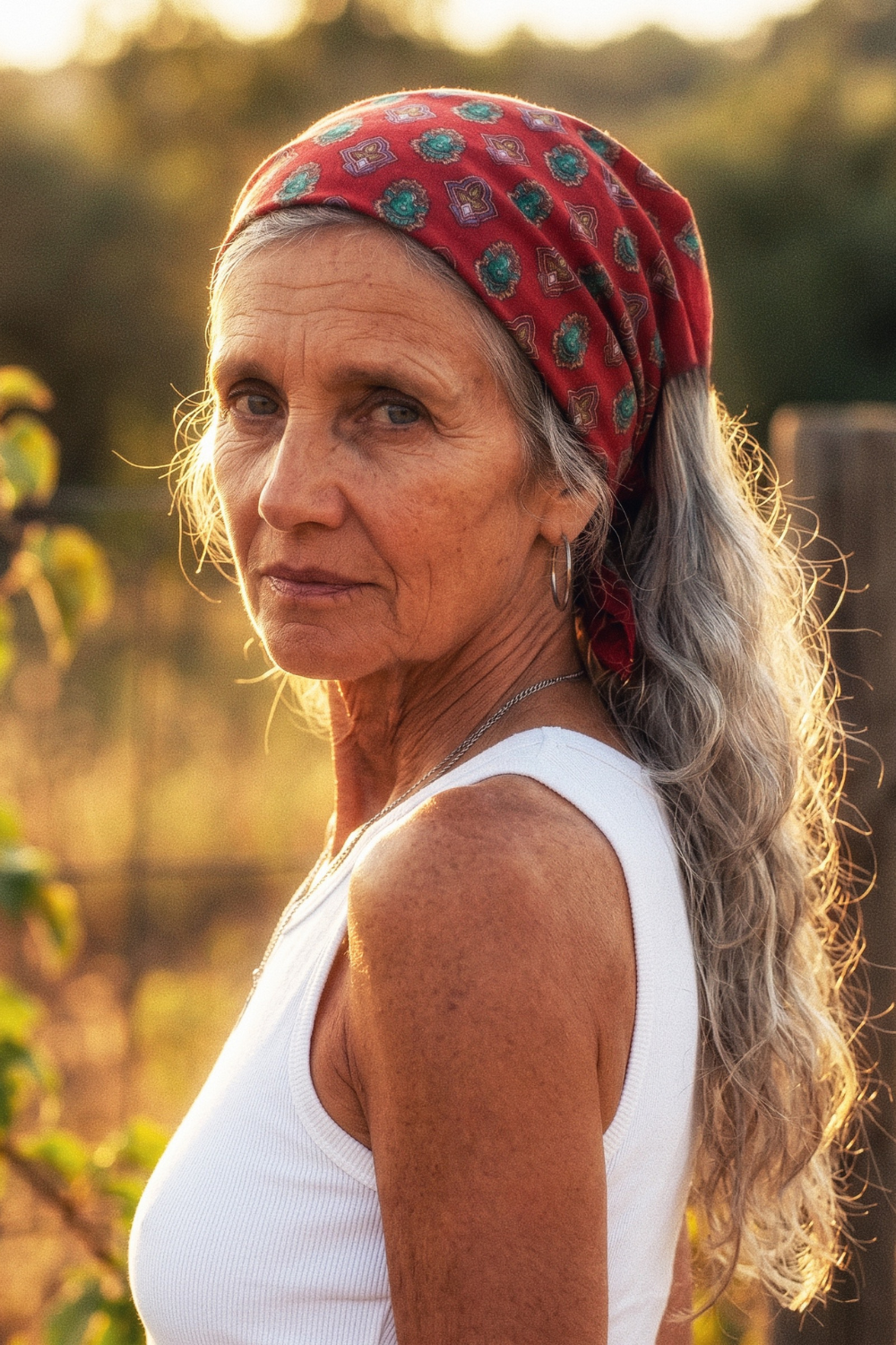 Bandana Indiennes Corail