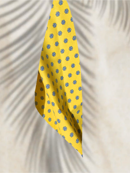 Bandana Médaillon Jaune