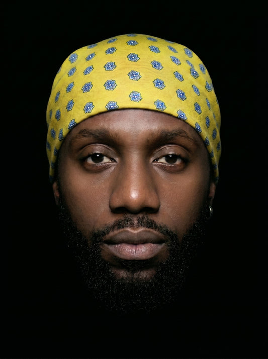 Bandana Médaillon Jaune - Bandanas SouldlroW