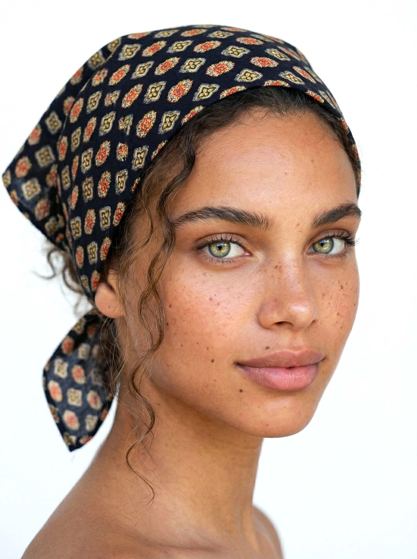 Bandana Indiennes Noir