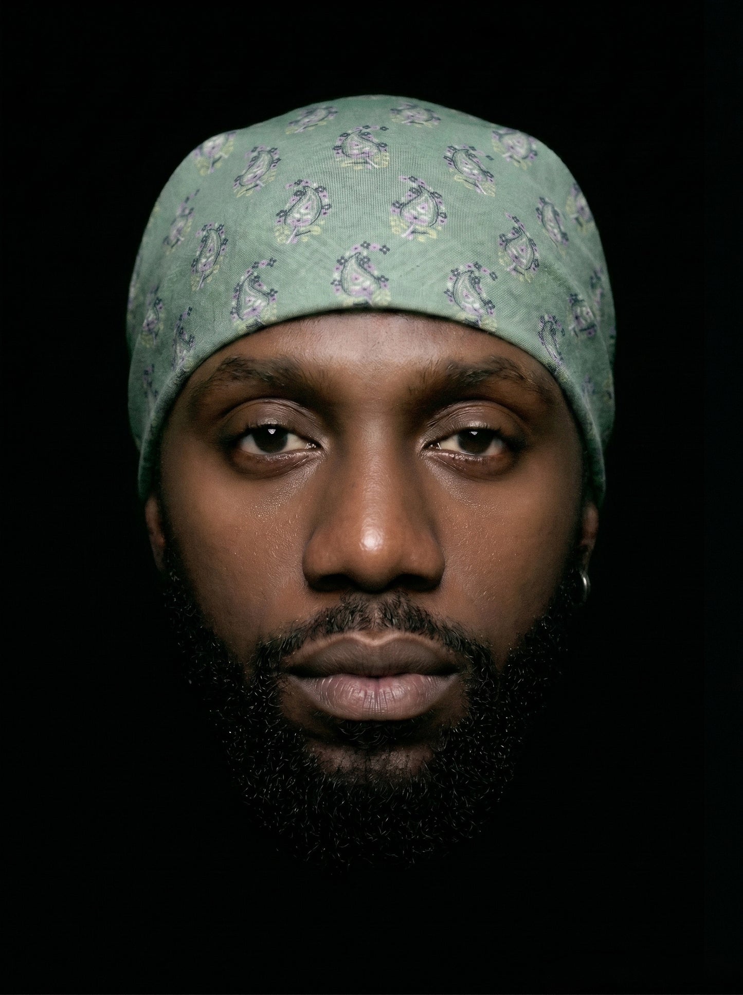 Bandana Paisley Vert - Bandanas SimpleMax