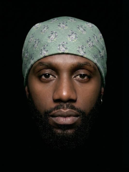 Bandana Paisley Vert - Bandanas SimpleMax