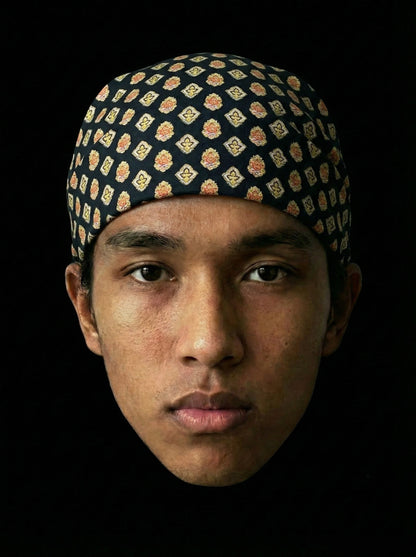 Bandana Indiennes Noir - Bandanas SimpleMax
