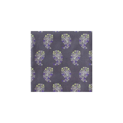 bandana gris paisley coton Valrôme made in France motif provencaux